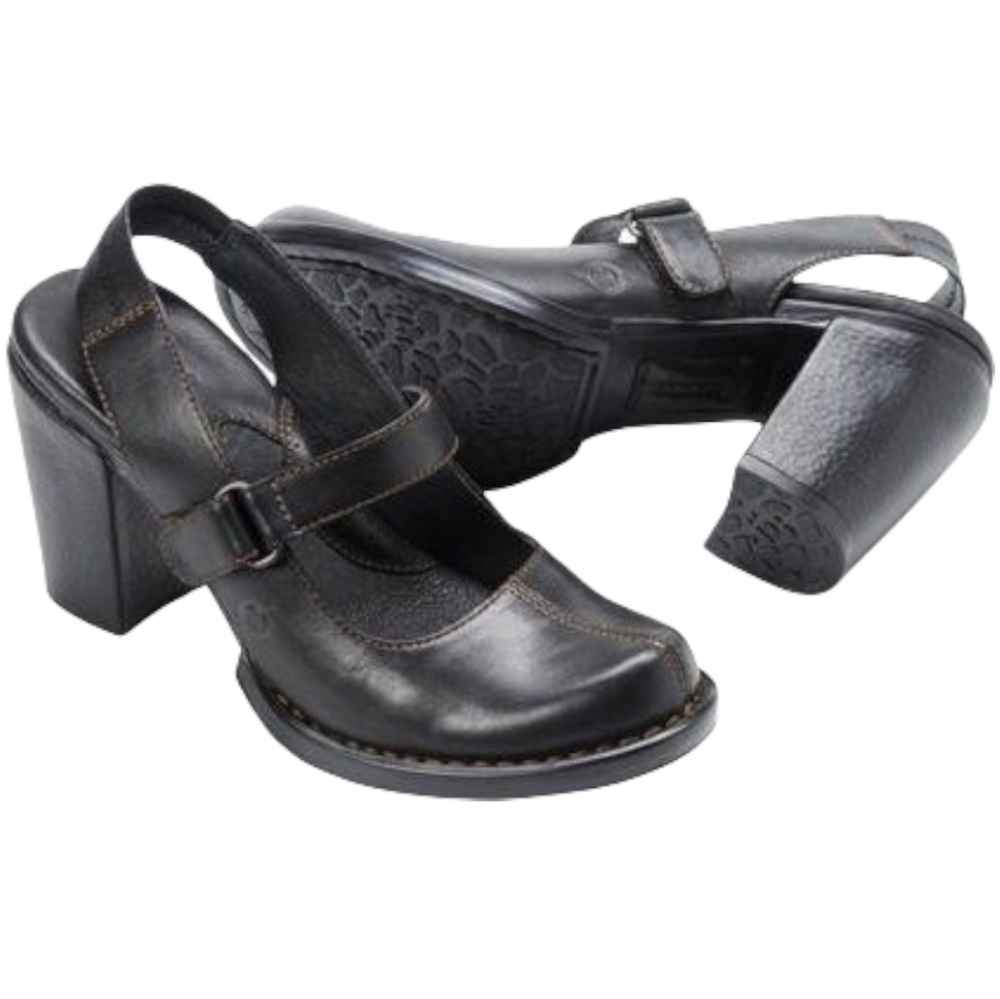 NWOT BORN Mandrill Slingbacks, Brown, Size 6